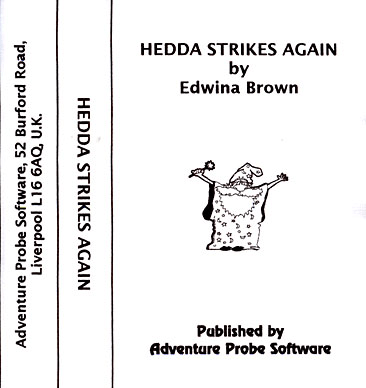 Hedda Strikes Again box art for ZX Spectrum